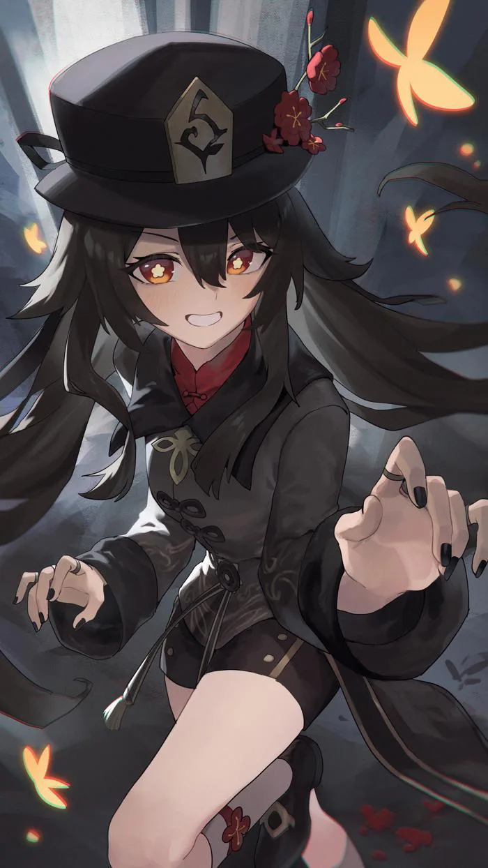 Fanart của Hu Tao! Xem bình luận để biết thêm fanart Liễu Vân mà mình đang làm! : r/Genshin_Impact