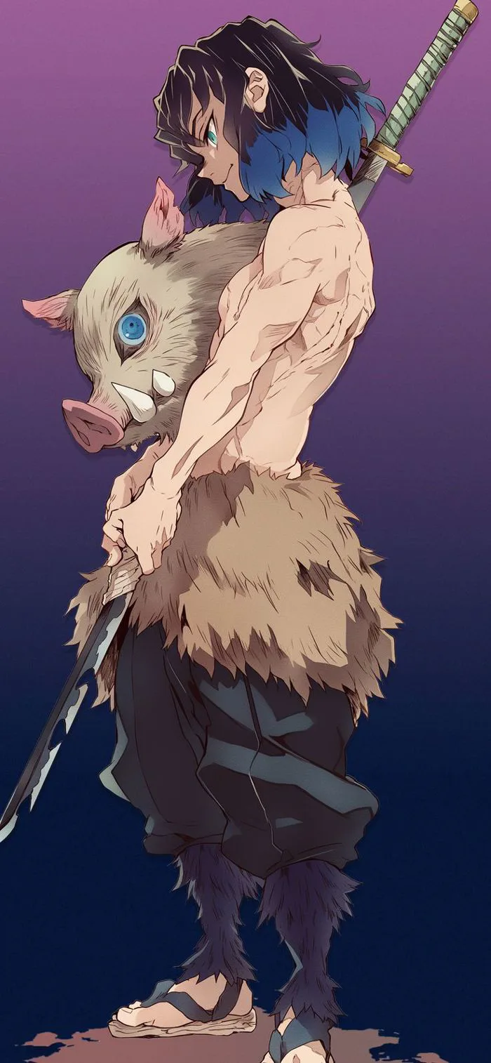 Demon Slayer Inosuke Hashibira Aesthetic Wallpapers