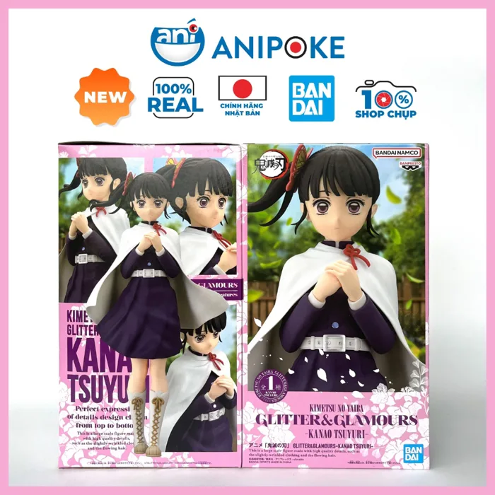 Hàng Sẵn Mô hình Kanao Tsuyuri Glitter and Glamours Kimetsu no yaiba, Chính hãng Bandai Nhật Anipoke