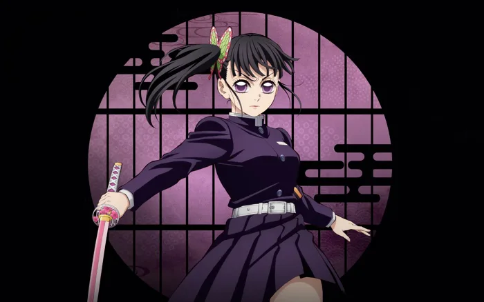 Kanao Tsuyuri - Infinity Castle Wallpaper 4K, 5K, Anime movie