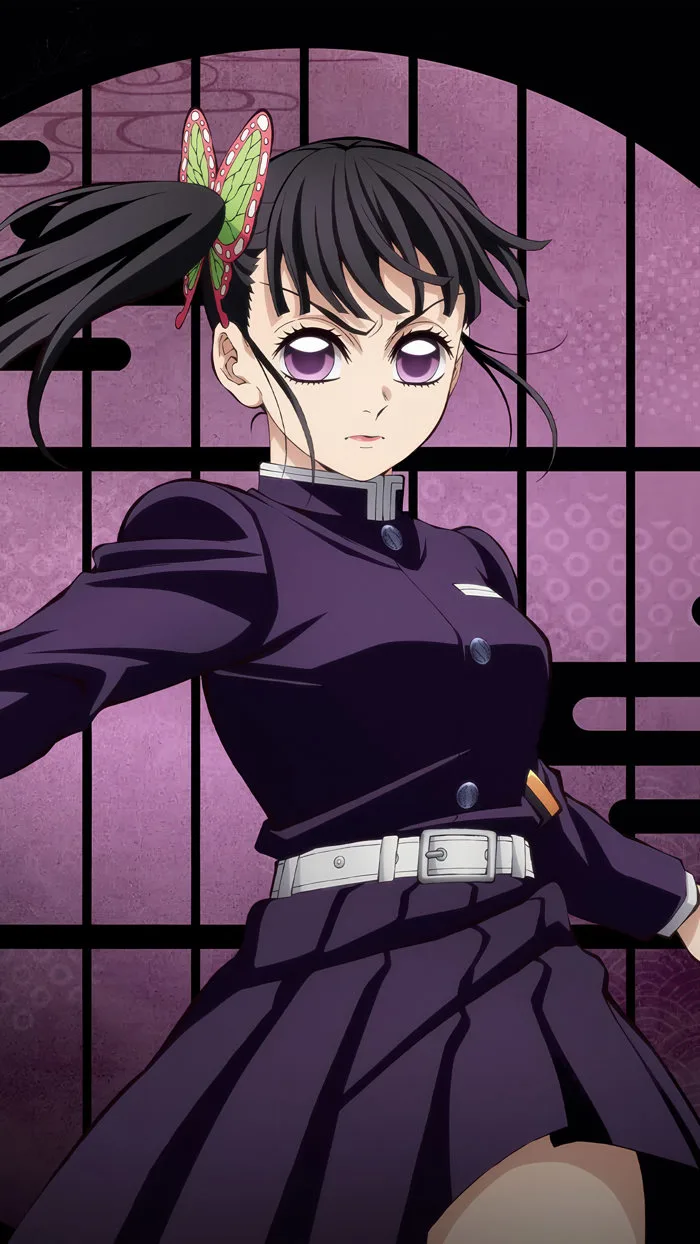 Kanao Tsuyuri - Infinity Castle (Demon Slayer - Kimetsu No Yaiba) 4K Ultra HD Mobile Wallpaper for iPhone & Android