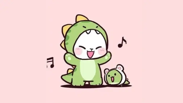 Bộ ảnh khủng long chibi đáng yêu khiến ai cũng tan chảy