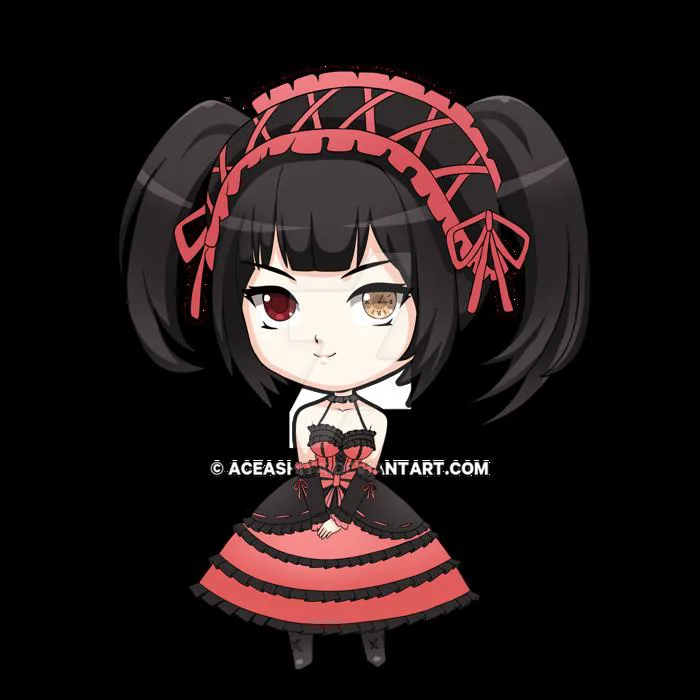 Kurumi Date A Live chibi by aceashiya on DeviantArt