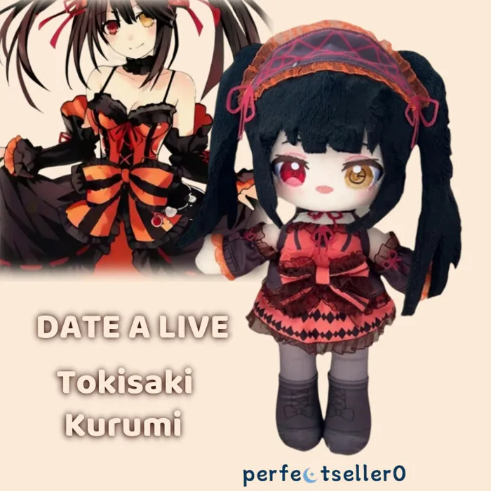 DATE A LIVE Tokisaki Kurumi Doll Plush Stuffed Soft Kids Toys 30cm Pillow Gifts | eBay
