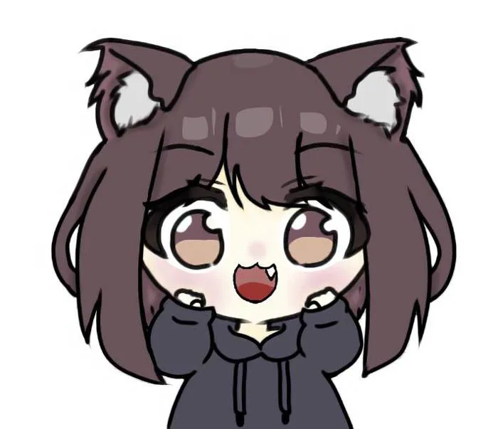 Nanase Kurumi ( fanart cute chibi cat ) by Smallcarrot98 on DeviantArt