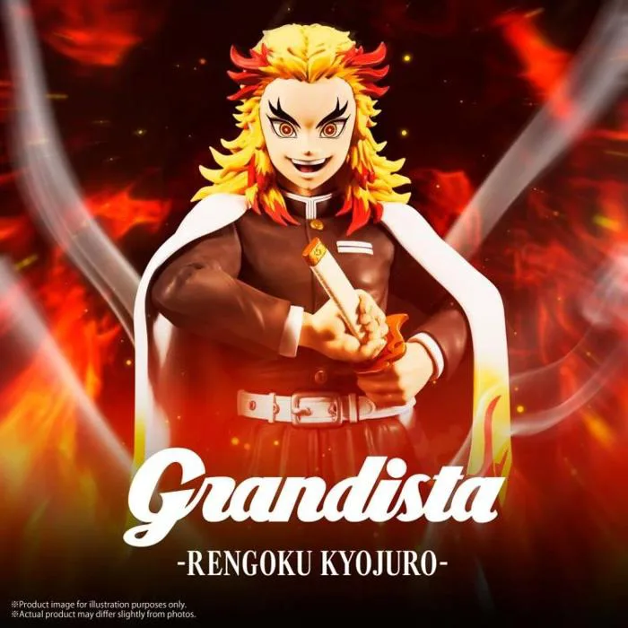 Mô Hình Demon Slayer - Kimetsu no Yaiba - Grandista - Kyojuro Rengoku Figure Chính Hãng (Banpresto)– Haze Toys