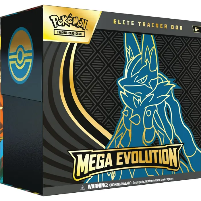 TCG Pokemon - Mega Evolution - Mega Lucario (Me01 Eng) - Elite Trainer Box - HALOSHOP