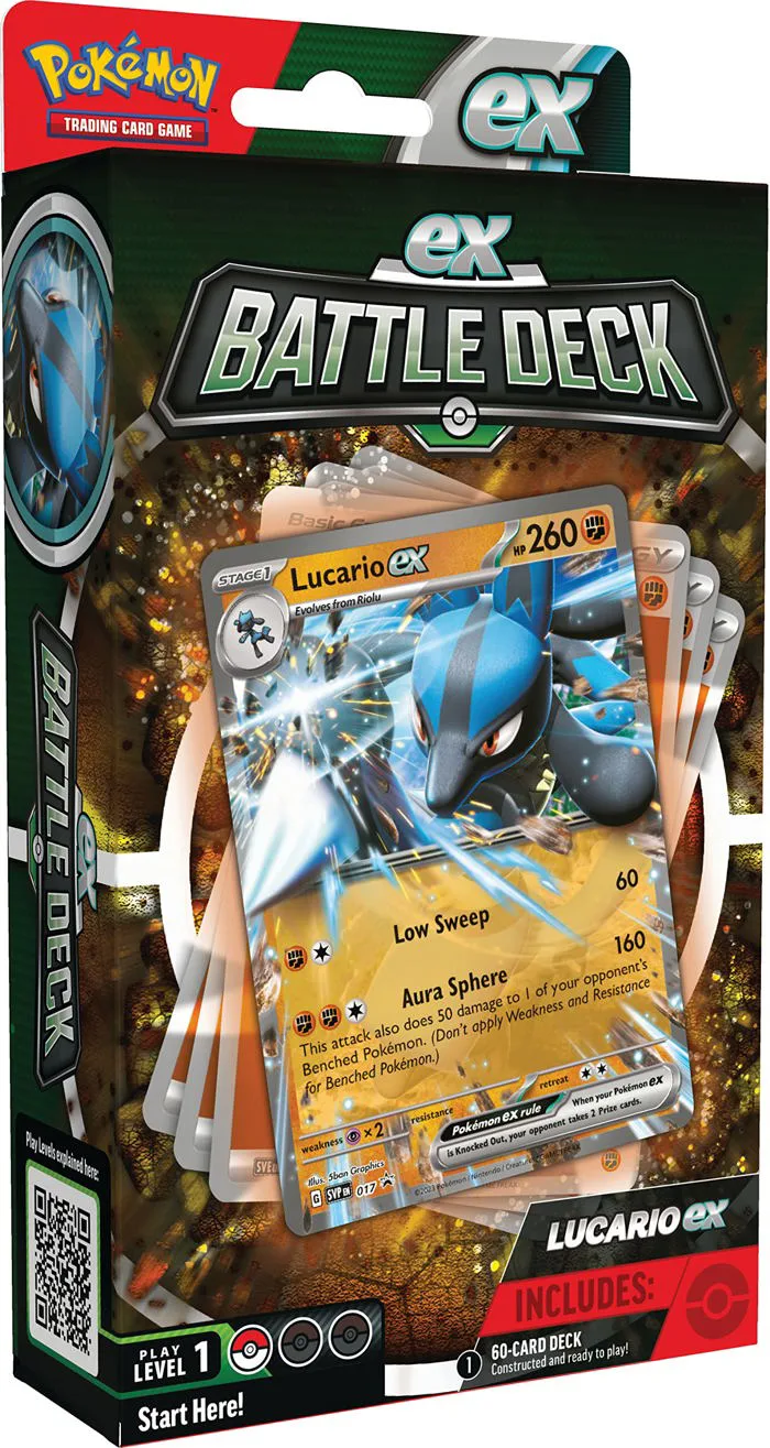 Mua Pokémon TCG: Lucario ex Battle Deck (Ready-to-Play 60-Card Deck) trên Amazon Nhật chính hãng 2026 | Fado