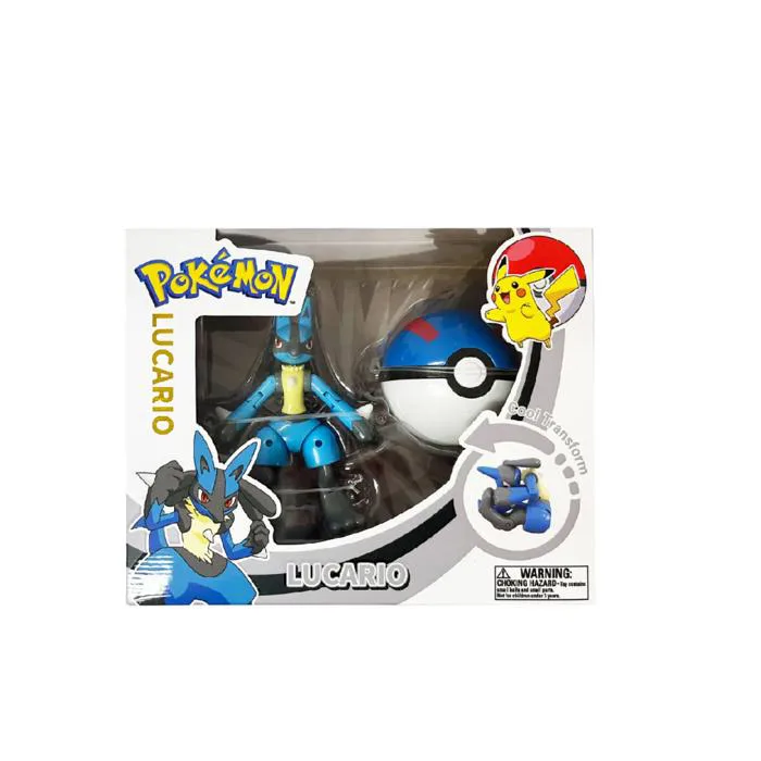 Đồ Chơi Trẻ Em Bóng Pokemon Biến Hình: Lucario POKEMON TOYS ZC8919E​