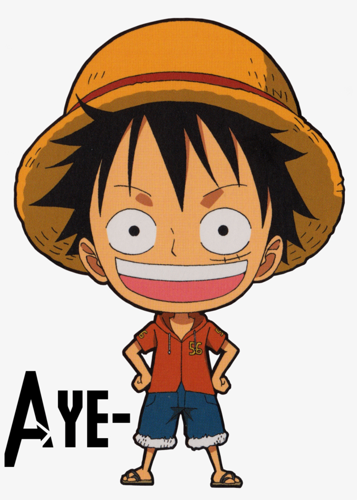 Luffy Chibi Render By Yeye-chan On Deviantart - Monkey D Luffy Chibi Transparent PNG - 1682x2332 - Free Download on NicePNG