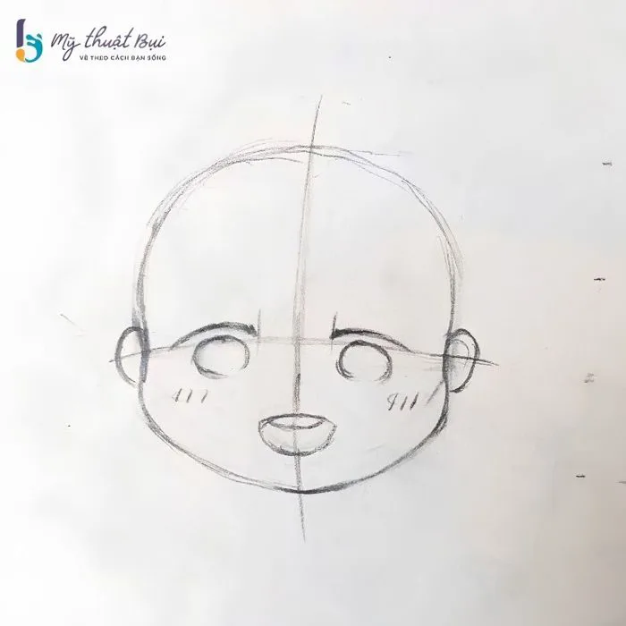 Hướng dẫn cách vẽ chibi nữ đơn giản siêu dễ thương