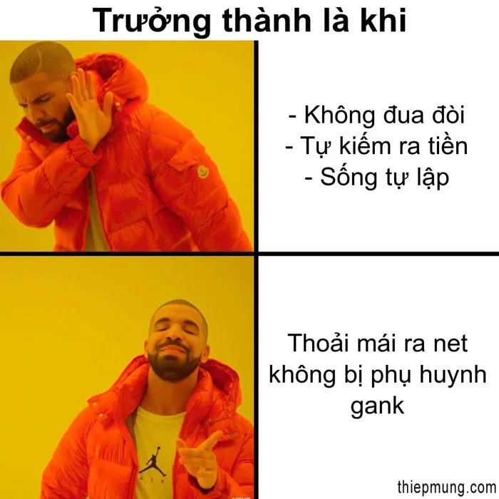 Tạo ảnh chế Drake meme hài hước bá đạo Tạo ảnh chế Drake meme hài hước bá đạo