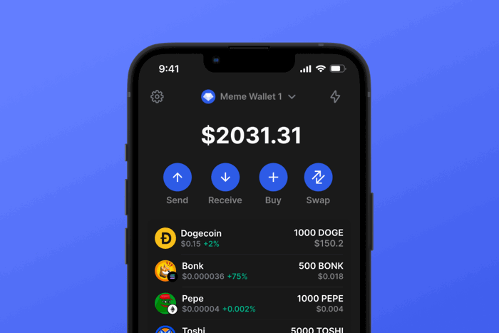 Ví tiền xu Meme | Ví tốt nhất cho tiền xu Meme | Gem Wallet