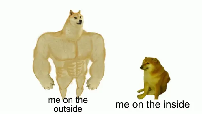 Buff Dog and Crying Dog Meme Template — Kapwing Buff Dog and Crying Dog Meme Template — Kapwing