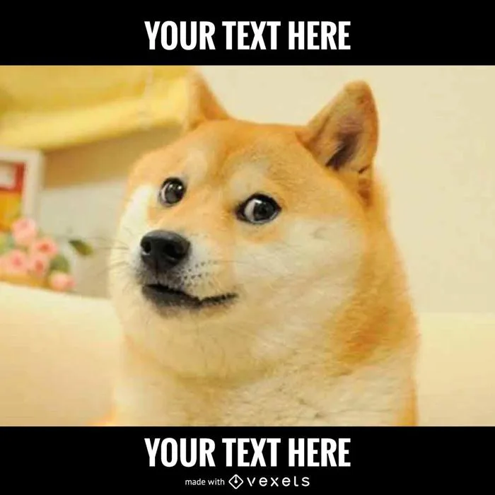 Dog Meme Generator Vector Download Dog Meme Generator Vector Download