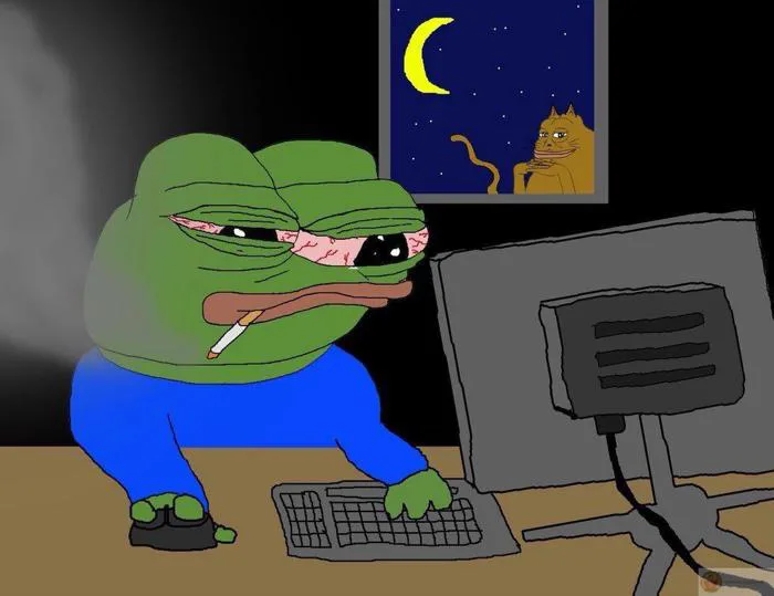 Pepe meme ếch xanh siêu hài, ảnh chế buồn cười hot 2025