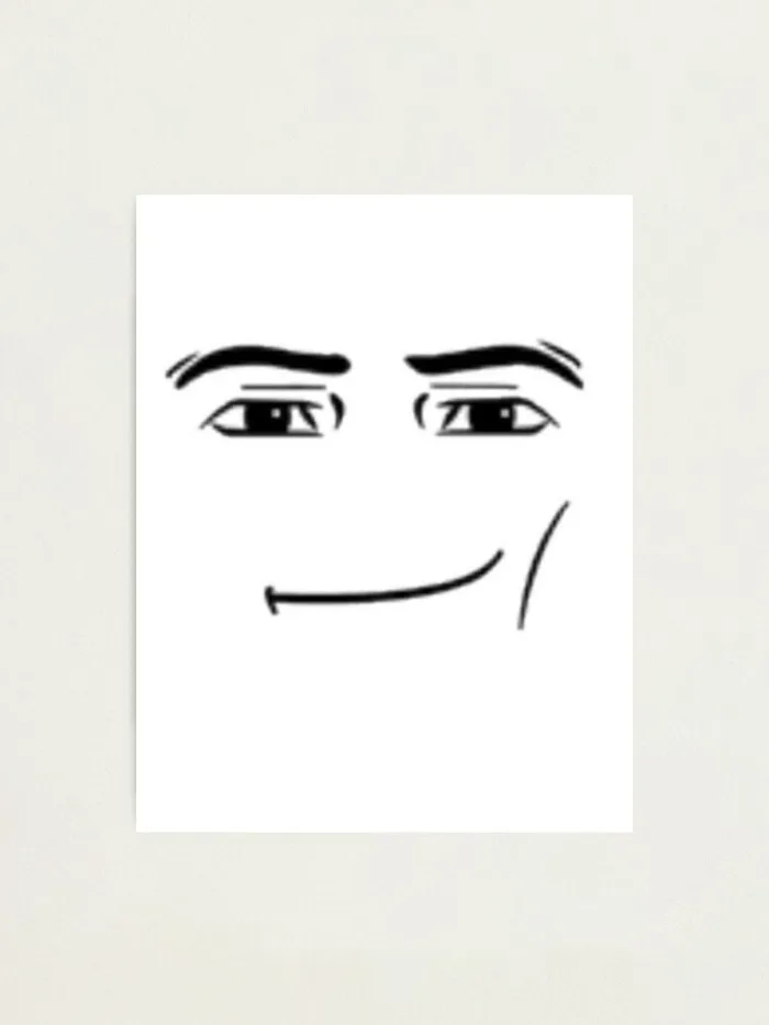 Face meme Photographic Print Face meme Photographic Print