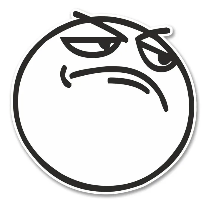2 x 10cm Meme Face Head Vinyl Sticker Funny Joke Computer Smile Car Bike #6155 | eBay 2 x 10cm Meme Face Head Vinyl Sticker Funny Joke Computer Smile Car Bike #6155 | eBay