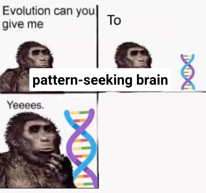 Evolution Can You Give Me A Meme Generator - Piñata Farms - The best meme  generator and meme maker for video & image memes