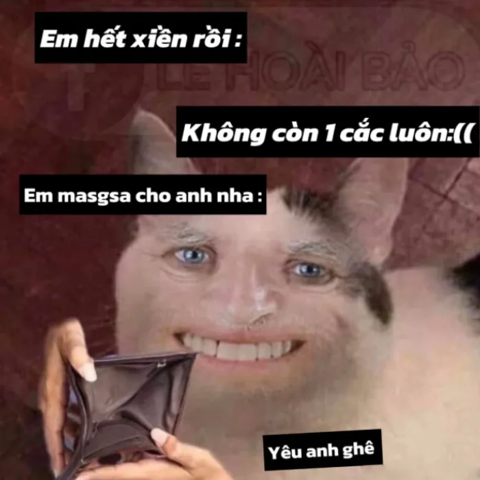 Tuyển tập 101+ meme xin tiền chế cực hài hước và bá đạo