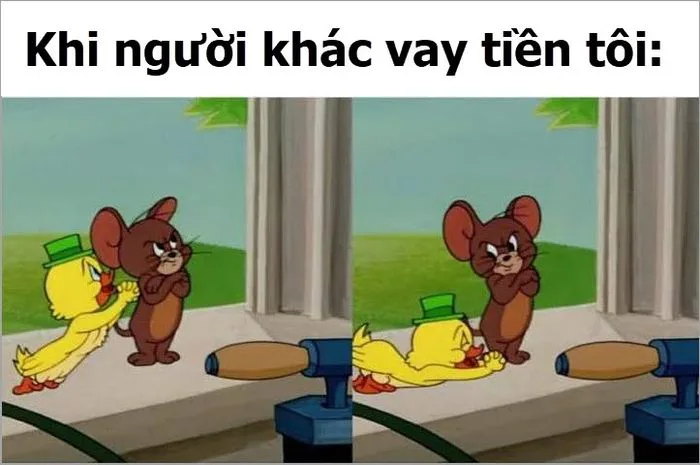 Bộ sưu tập hình ảnh meme Tom and Jerry hài hước
