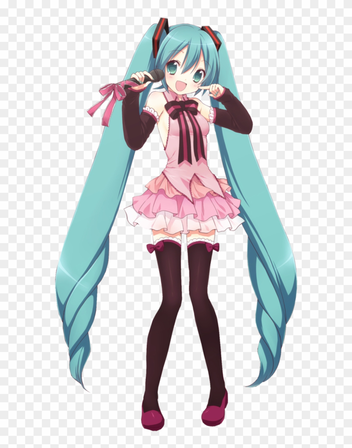 Cute Miku - Hatsune Miku Chibi Cute - Free Transparent PNG Clipart Images Download
