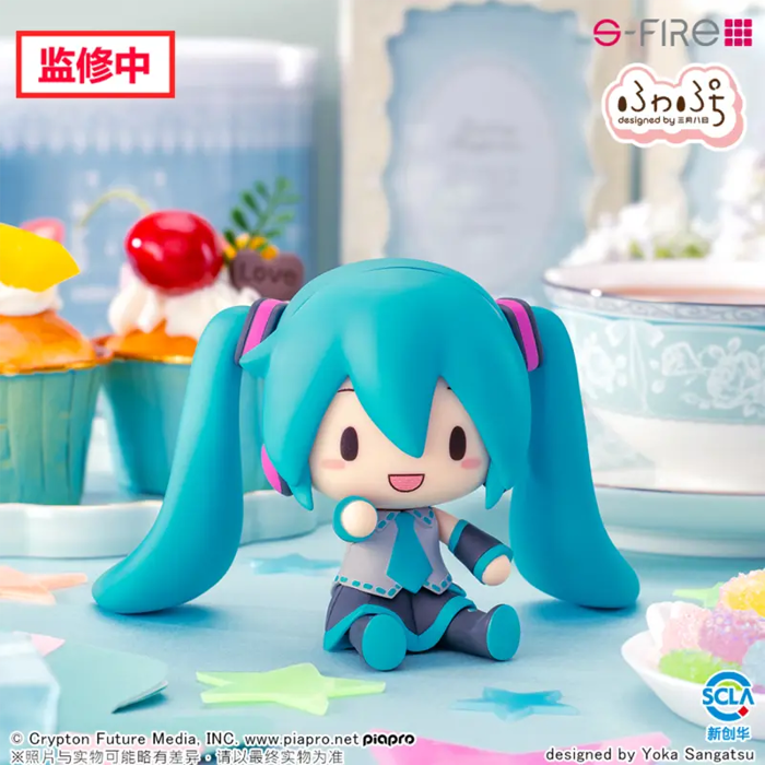 Chibi figure Hatsune Miku fuwa petit – Vocaloid – Chính hãng S-FIRE | Weeboo.vn