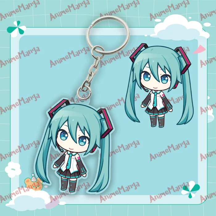 Móc Khóa Hatsune Miku Chibi Chất Liệu Acrylic Treo Cặp Sách Làm Qùa Tặng | Shopee Việt Nam