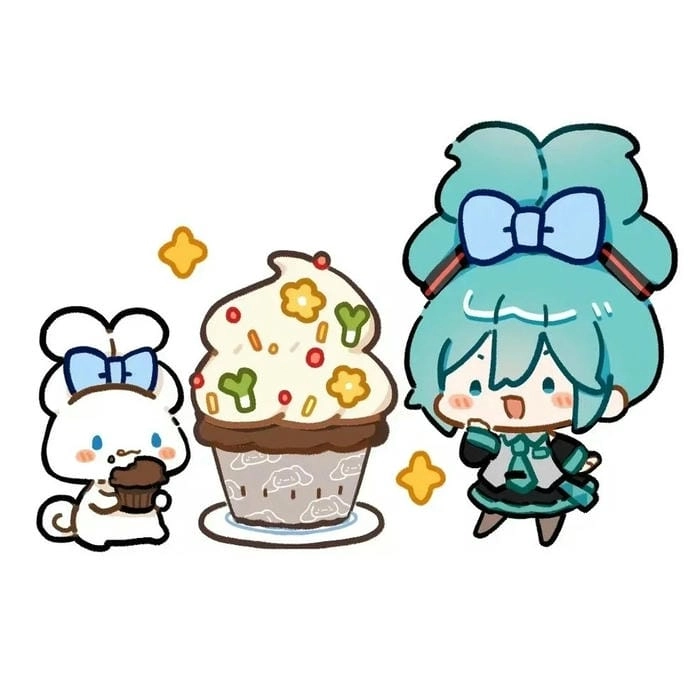Tổng hợp ảnh chibi Miku cute cho fan anime không thể bỏ