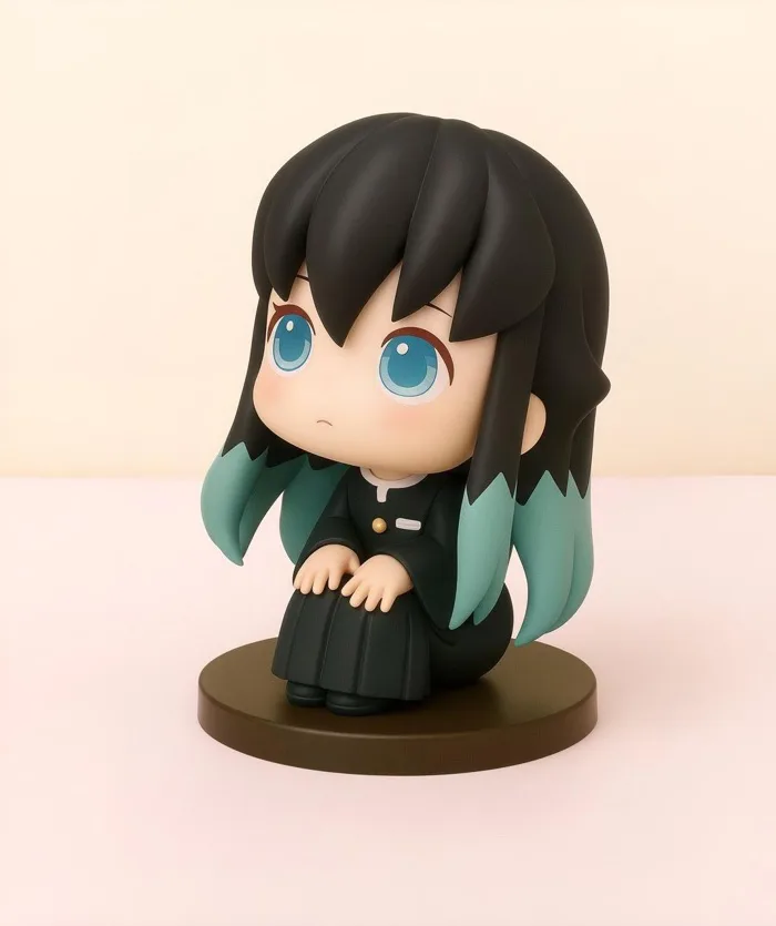 🌫️ Muichiro Tokito Chibi - Kawaii Figure from Kimetsu no Yaiba・ STL File for 3D printing・Cults