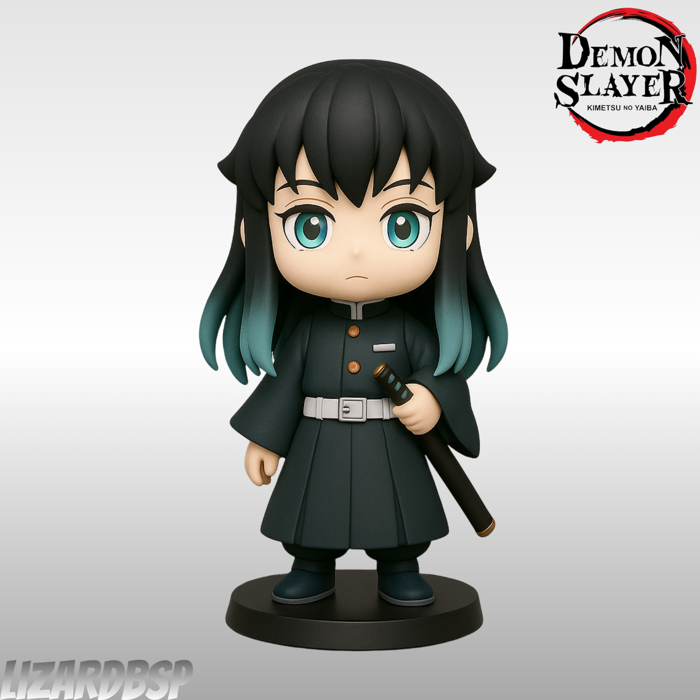 👾 Chibi Muichiro Tokito - Demon Slayer・ STL File for 3D printing・Cults