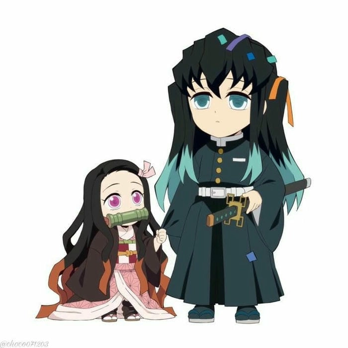 Bộ sưu tập ảnh Muichirou chibi cute khiến fan phát cuồng