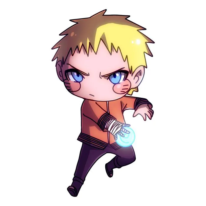 Chào mọi người! Mình đã vẽ một phiên bản chibi của Naruto, hy vọng các bạn thích nha ^_^ : r/Naruto