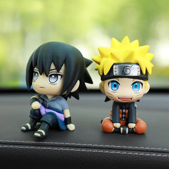Mô hình Naruto chibi Naruto Kakashi Sasuke Itachi cao 9cm siêu dễ thương figure Anime naruto , figure