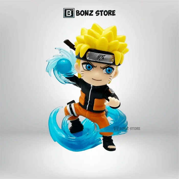 [Bonzstore] Mô Hình Naruto Chibi Nhân Vật Naruto Sasuke Itachi Madara Kakashi Minato Sakura PVC 10cm - Figure PVC NRT009