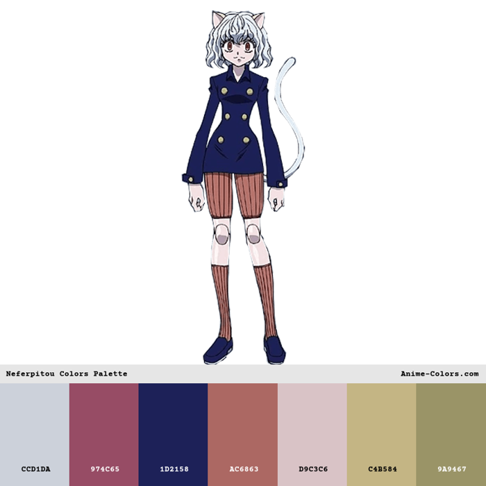 Neferpitou - Hunter x Hunter Series - Anime Colors
