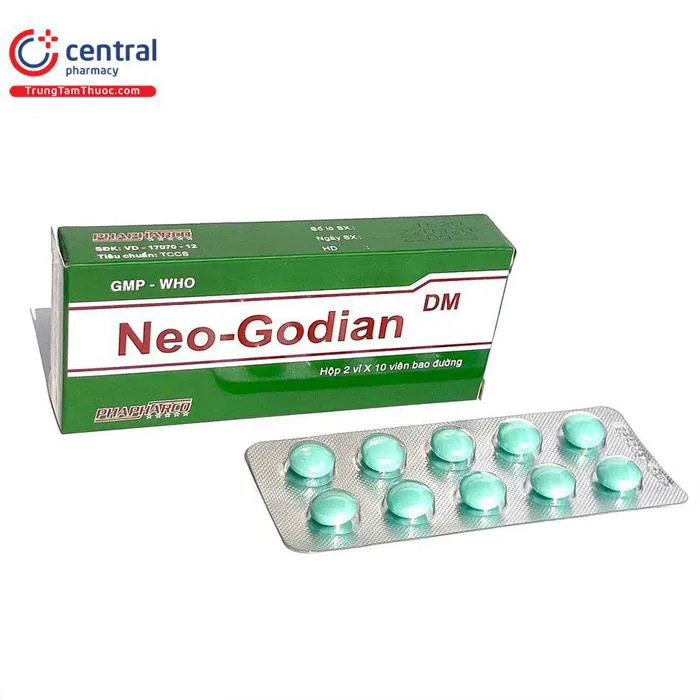 CHÍNH HÃNG] Thuốc Neo-Godian giúp giảm ho nhanh chóng và hiệu quả