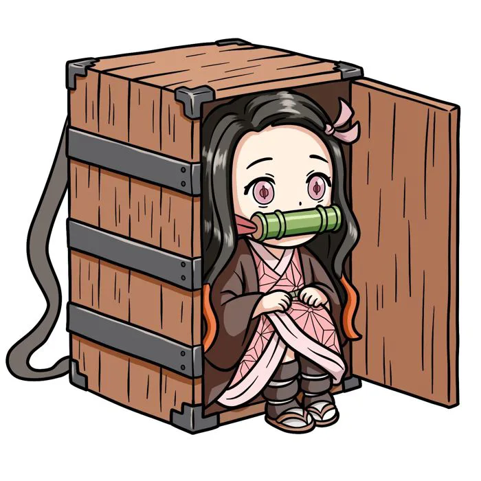 Nezuko in a Box: The Cutest Chibi Sketch You Will Draw Today Nezuko in a Box: The Cutest Chibi Sketch You Will Draw Today