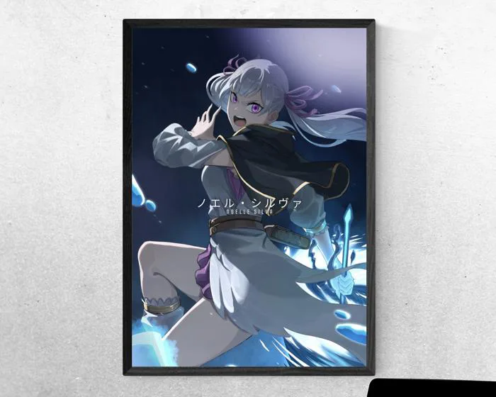 Noelle Silva Wallart, Noelle Silva Poster | Black Bull Wallart, Clover Anime Wall Art | Black Bull Poster, Clover Anime Poster | Anime Gift - Etsy