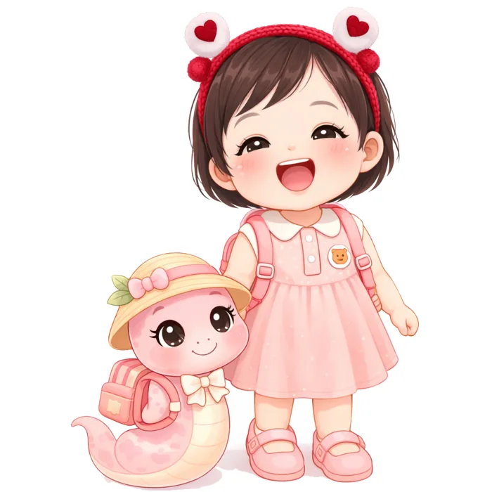 Mẫu chibi trang trí sinh nhật , thôi nôi ,1 tuổi cho bé trai , bé gái sinh năm con rắn | Shopee Việt Nam