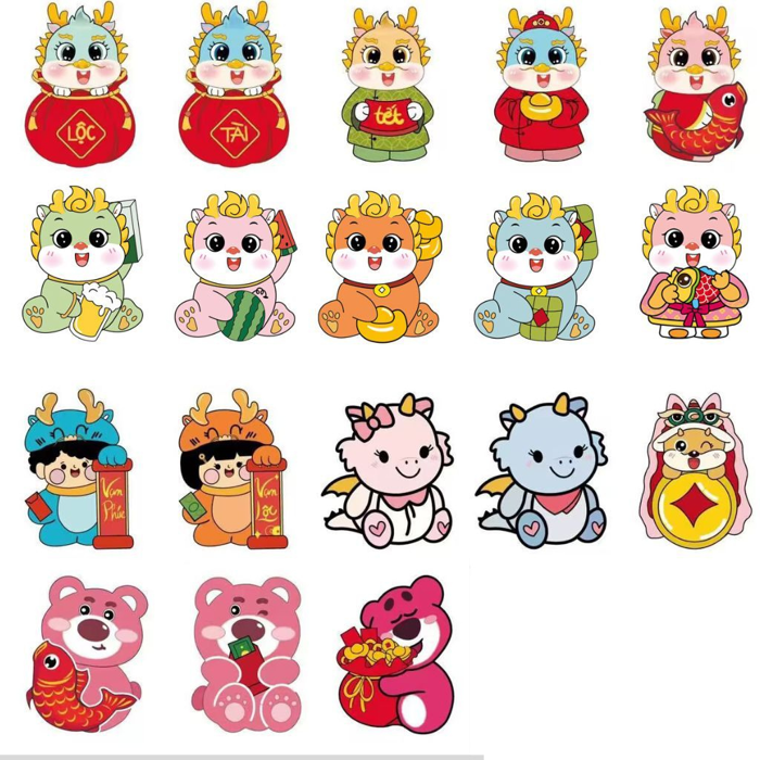 Bao Lì Xì Chibi Hình Rồng - Giáp Thìn 2024 Siêu Đáng Yêu - Good | Lazada Việt Nam
