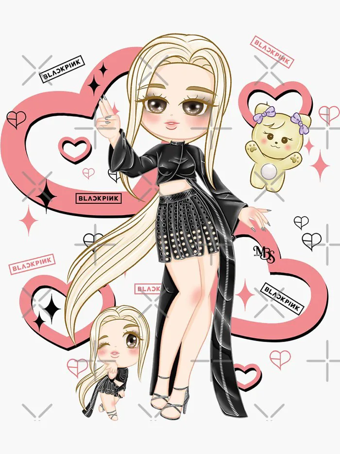 Chibi design inspired by Rose from BP
