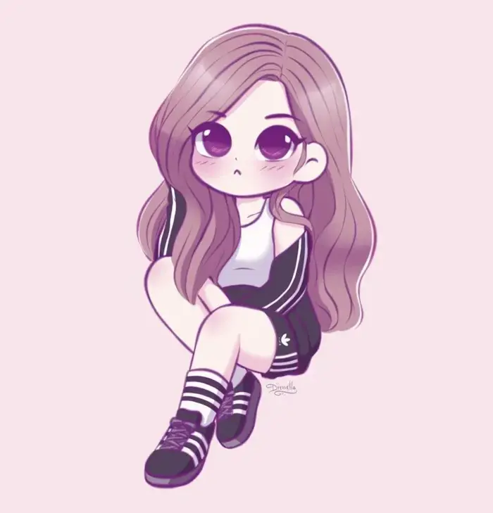 Tải ngay 222+ hình ảnh Rosé chibi dễ thương đẹp nhất cho fan