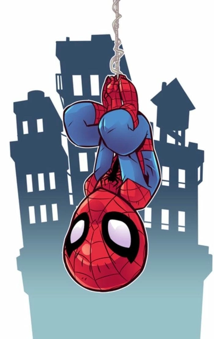 Bộ ảnh Spider Man chibi siêu dễ thương khiến fan thích mê