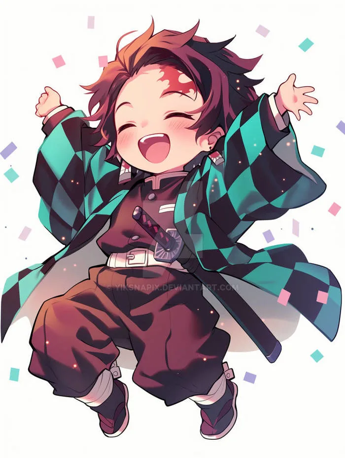 Chibi Tanjiro Kamado by yiksnapix on DeviantArt Chibi Tanjiro Kamado by yiksnapix on DeviantArt