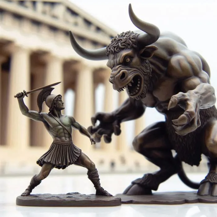 Theseus And Minotaur: The Story Of The Legendary Greek Hero Of Mytholo – Sirioti Jewelry
