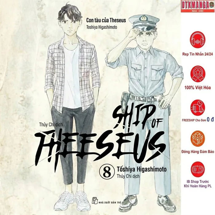 Truyện Tranh - SHIP OF THESEUS - Con tàu của Theseus Lẻ Tập 10 end 1 2 3 4 5 6 7 8 9 - Nxb Trẻ | Shopee Việt Nam