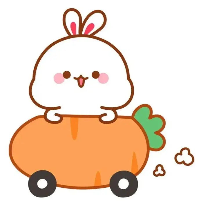 Bộ ảnh con thỏ chibi dễ thương khiến ai nhìn cũng mê