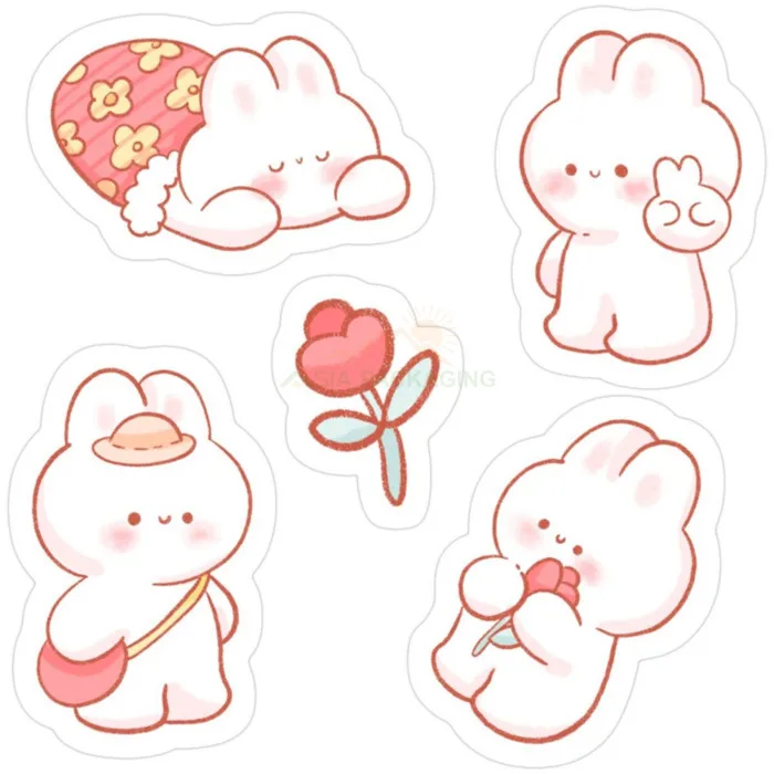 99+ Mẫu Sticker Thỏ Cute, Hình Con Thỏ Dễ Thương, Đáng Yêu