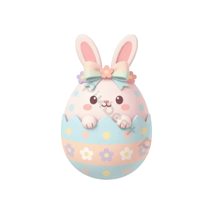 Tải miễn phí Chú Thỏ Chibi Dễ Thương Trong Quả Trứng Phục Sinh được Trang Trí Công cụ đồ họa | PNG chuyên nghiệp - Pikbest